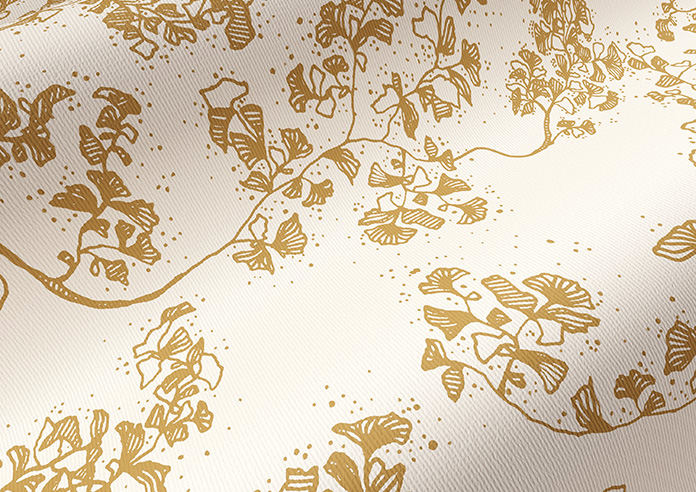 Cherry Blossom, Burlywood - Roller Blind - Image 4